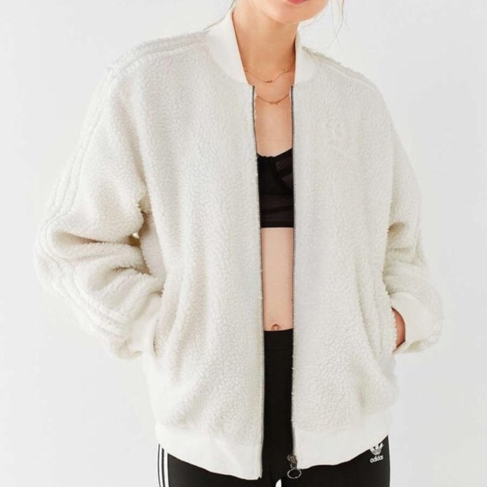 Adidas Sherpa jacket size XS